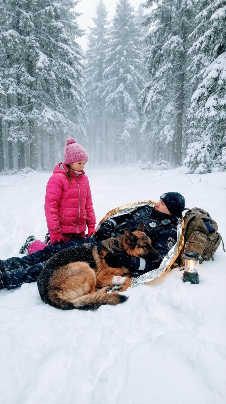 A_Little_Girl_Found_a_Police_Officer_Collapsed_in_the_Snow_Beside_His_K9_Partner_But_What_Happened_Next_Shocked_Everyone_-4
