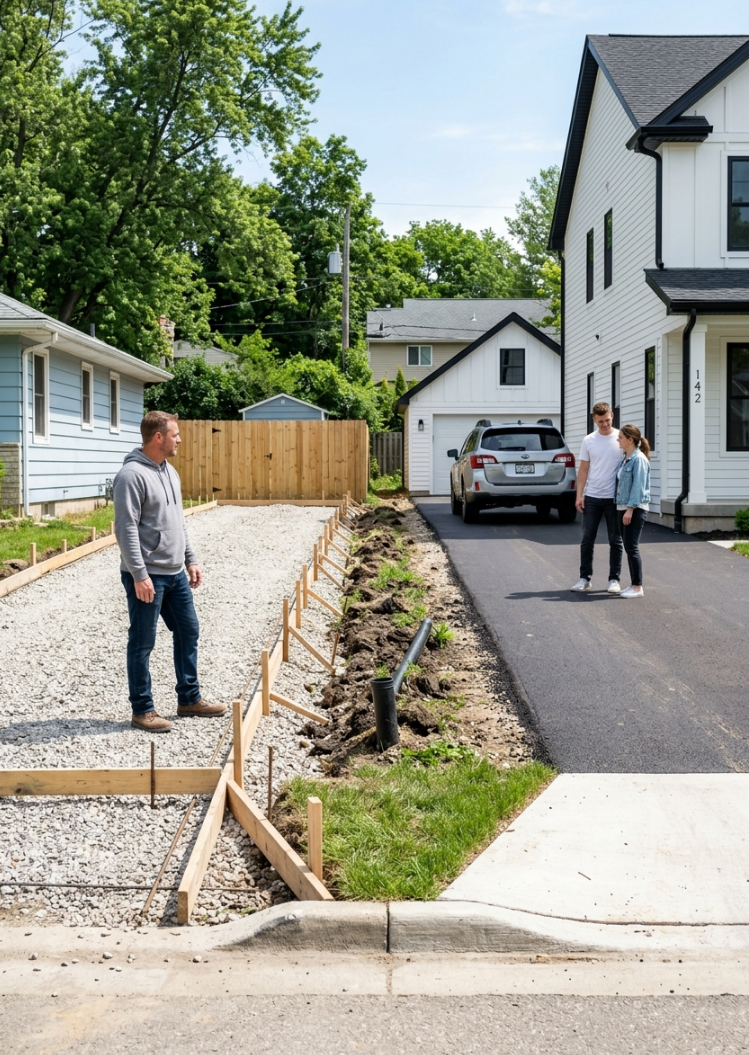 house-drive-use-public-road-made