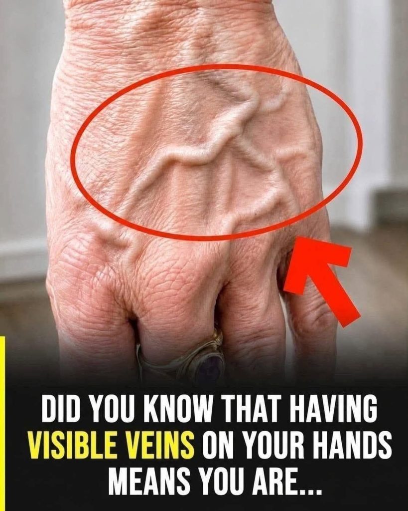 visible veins warning visible veins warning